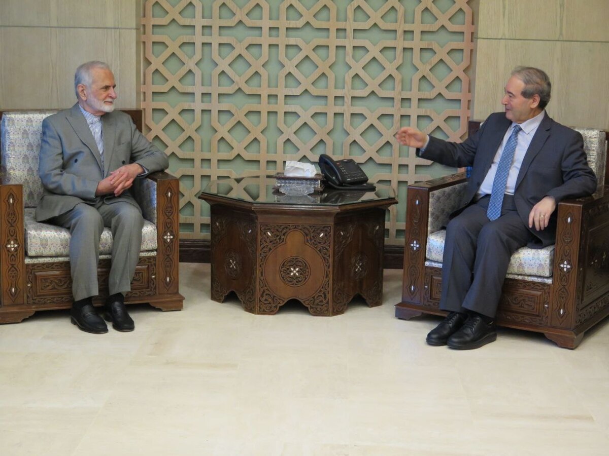 خرازی با وزیر امور خارجه سوریه دیدار و گفتگو کرد