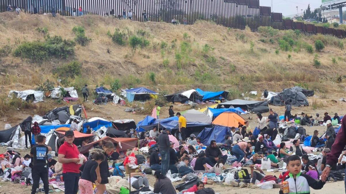 سرکوب پناهجویان در مرزهای آمریکا و مکزیک