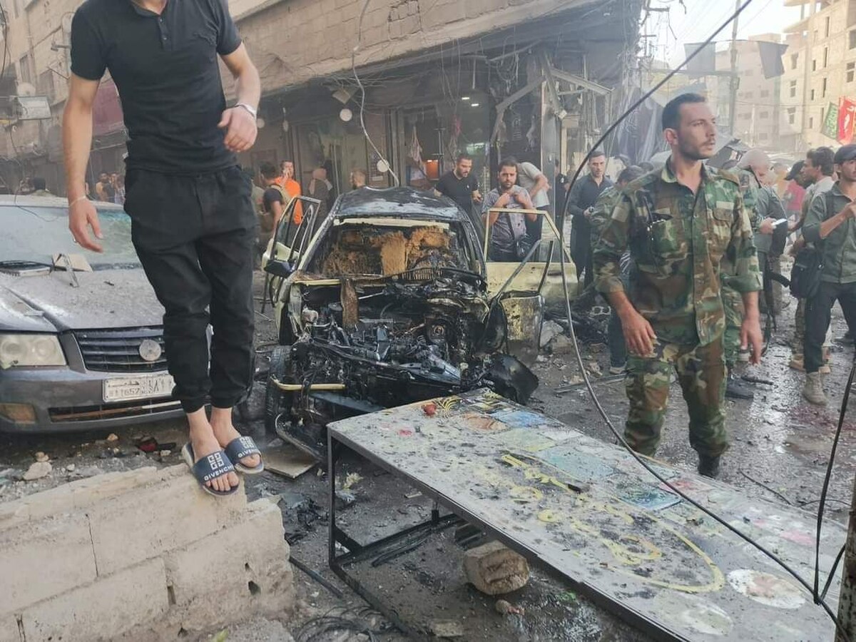 بر اثر انفجار در زینبیه دمشق، ۵ نفر جان باخته و ۲۶ نفر زخمی شدند