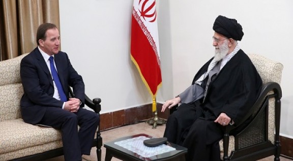 نخست وزیر سوئد با رهبر معظم انقلاب اسلامی دیدار کرد
