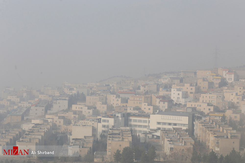 هوای تهران آلوده است/شاخص آلودگی 133