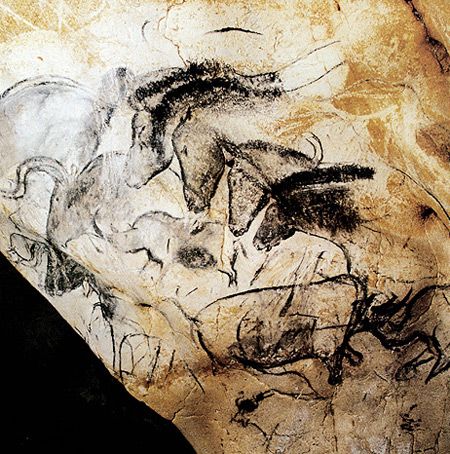 کشف هنر نقاشی نقطه‌ای روی سنگ در فرانسه با قدمت 38 هزار سال + تصاویر