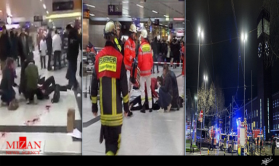 حمله مهاجمان تبر بدست به مسافران قطار در دوسلدورف آلمان