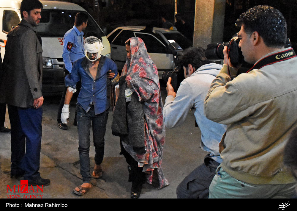 آمار مجروحان شهر تهران به 24 نفر رسید/ 17 نفر به بیمارستان منتقل شدند