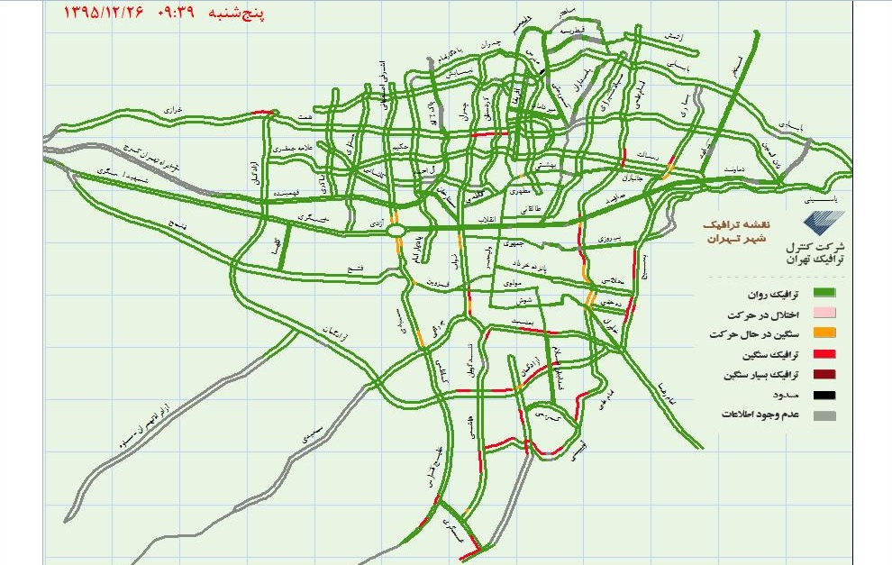 آخرین وضعیت ترافیک در مسیرهای منتهی به بهشت زهرا/طرح ترافیک تا ساعت ۱۷ اجرا می شود