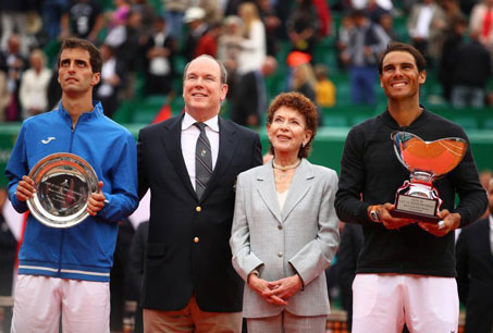 دهمین قهرمانی نادال در تنیس مونته کارلو