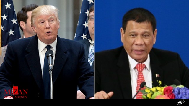 ترامپ رئیس جمهور فیلیپین را به کاخ سفید دعوت کرد