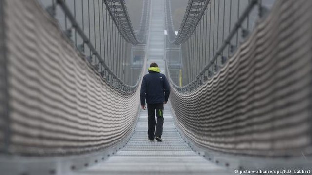 طولانی‌ترین پل معلق دنیا افتتاح شد +تصاویر