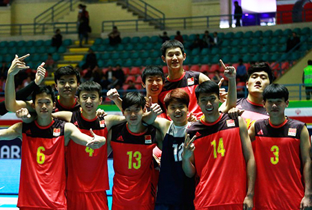پنجمی چین در رقابت‌های والیبال زیر ۲۳ سال آسیا