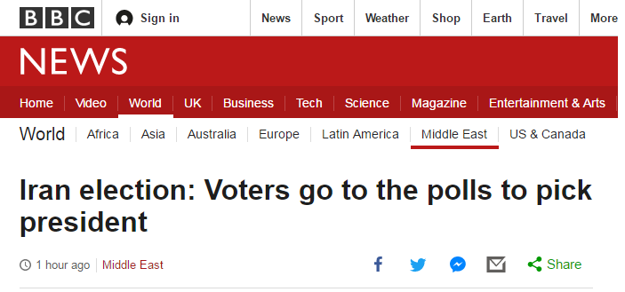 واکنش «BBC» و «VOA» به حضور گسترده مردم در انتخابات ریاست جمهوری