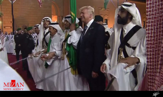 رقص شمشیر ترامپ و تیلرسون در عربستان 