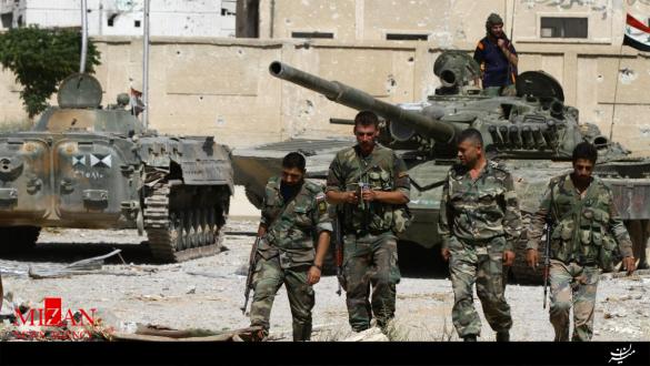 ارتش سوریه کنترل کامل برزه در حومه دمشق را به عهده گرفت