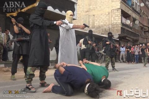 اعدام‌های فجیع داعش در حومه دمشق+تصاویر