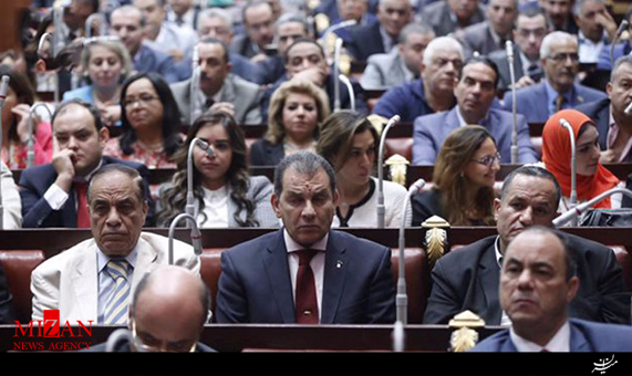 درگیری در پارلمان مصر 