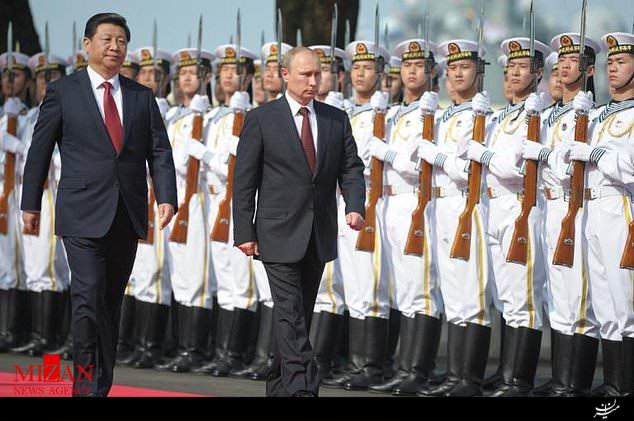 رزمایش مشترک چین و روسیه