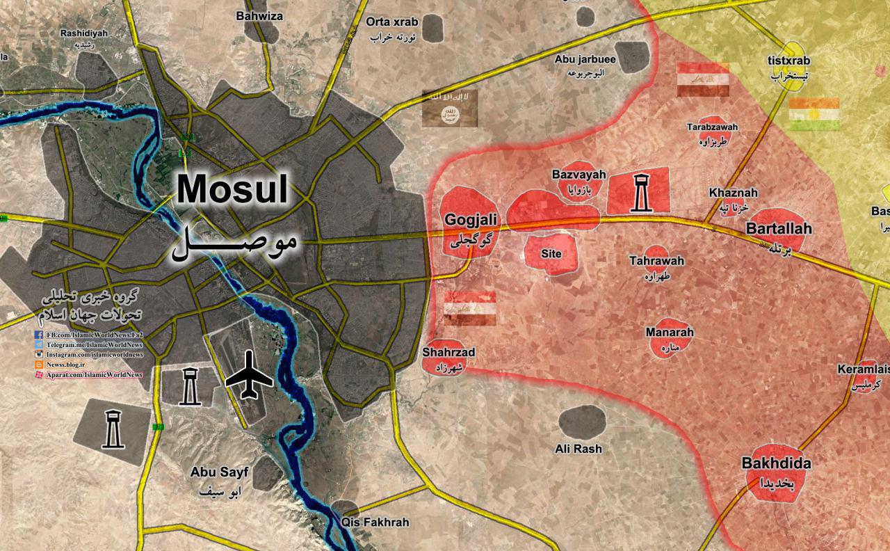 گردان نبرد شبانه به مرکز داعش وارد شد