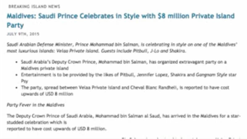 از حضور خواننده‌های زن در جشن‌های شبانهِ بن سلمان تا پیشنهاد ۱۰ میلیون دلاری به مدل آمریکایی/ ایده‌پرداز افزایش مالیات، زیباترین قایق جهان را خرید +عکس