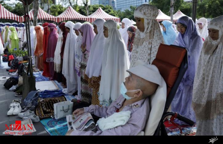 برپایی نماز عید فطر و جشن در سراسر جهان به روایت تصویر