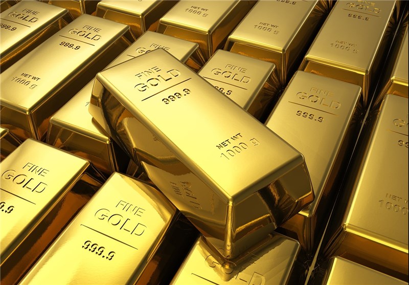 نرخ طلا به کمترین رقم در 4 ماه گذشته رسید