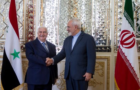 ملاقات وزرای امور خارجه ایران و سوریه در نیویورک