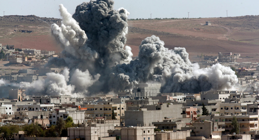 آمریکا بیابان‌ها را در سوریه بمباران می‌کند