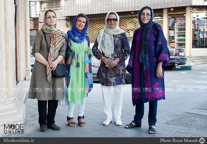مد در خیابان؛ خوش‌پوشی میان‎سال‌ها در تهران