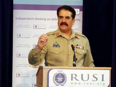 فرمانده ارتش پاکستان: اجازه نخواهیم داد حتی سایه داعش وارد 