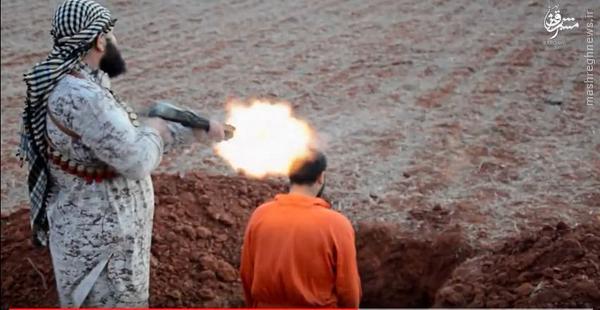 جنایت وحشتناک داعش در اعدام دو اسیر لیبیایی +تصاویر