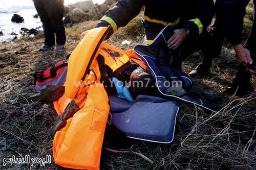 جسد کودک آواره کرد در سواحل یونان