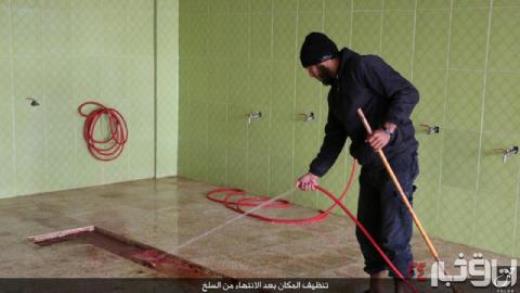 کشتارگاه داعش + تصاویر