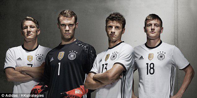 پیراهن جدید تیم ملی آلمان رونمایی شد
