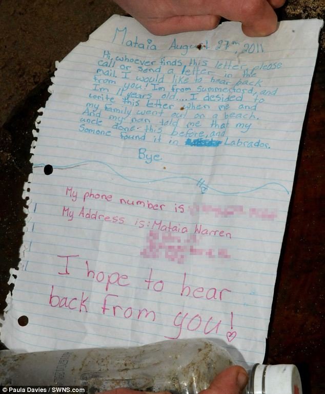 نامه جادویی دختری که باعث آشنایی دو خانواده شد +عکس