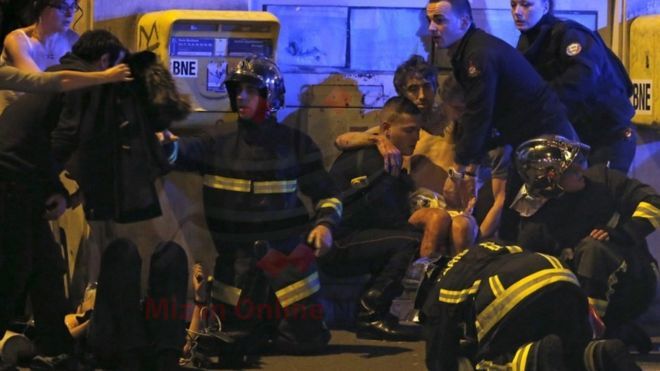 اولین تصاویر منتشر شده از پاریس پس از 7 حمله تروریستی