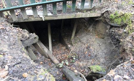 حفر تونل یک زیر زمینی برای ربودن عابر بانک +‌تصاویر
