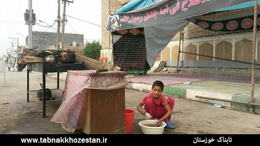 دریای محبت خوزستانی ها به زائران پیاده کربلا +عکس