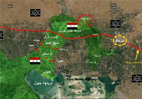 جدیدترین وضعیت میدانی استان حلب سوریه +نقشه