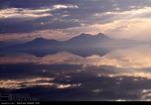 رهاسازی آب سد بوکان برای احیای دریاچه ارومیه + تصاویر