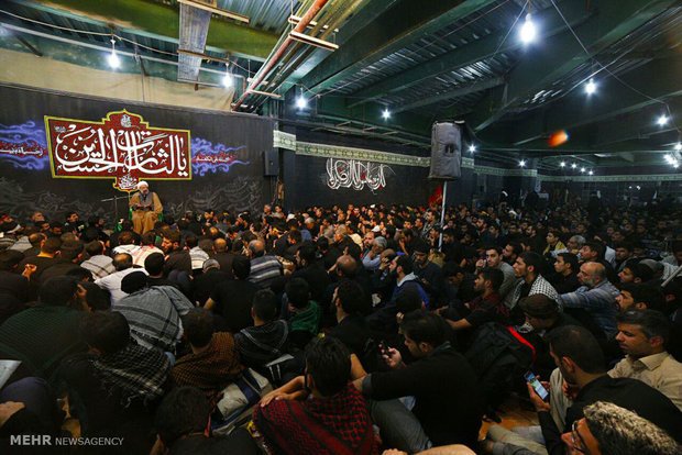 مراسم عزاداری زائران اربعین حسینی در نجف اشرف +تصاویر