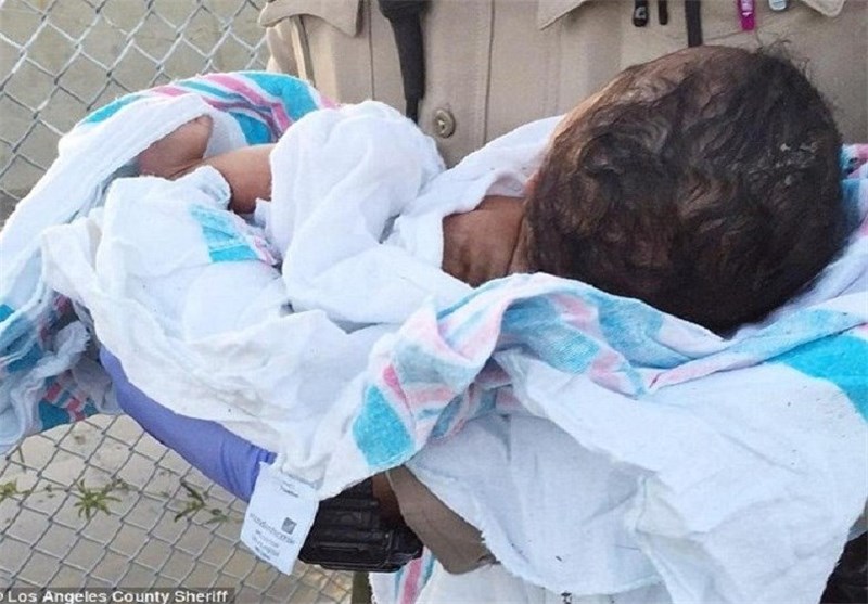 نوزاد «زنده به گور شده» در آمریکا از مرگ نجات یافت +تصاویر