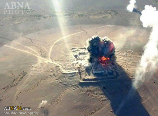 حمله انتحاری داعش به یک پایگاه نظامی عراق در مرز عربستان + عکس