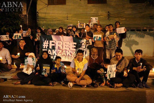 تجمع مردم تایلند در حمایت از شیخ زکزاکی + تصاویر