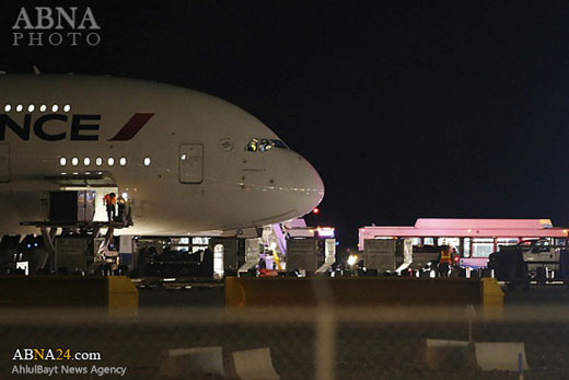 فرود اضطراری هواپیمای فرانسوی در کنیا + تصاویر