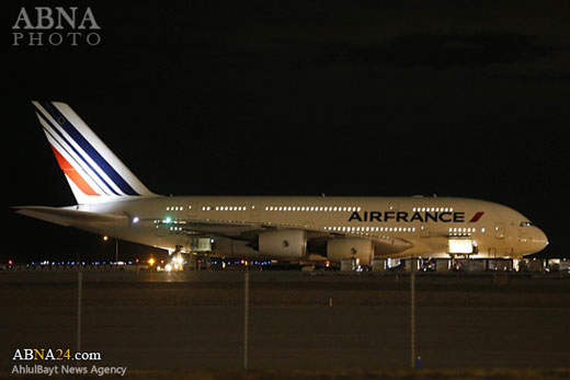 فرود اضطراری هواپیمای فرانسوی در کنیا + تصاویر