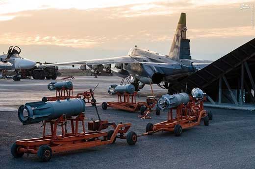 تصاویر جدید از جنگنده‌های روسی در پایگاه حمیمیم سوریه