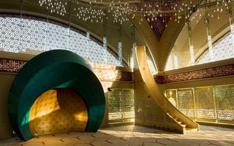 این مسجد توسط یک زن طراحی شده است +عکس