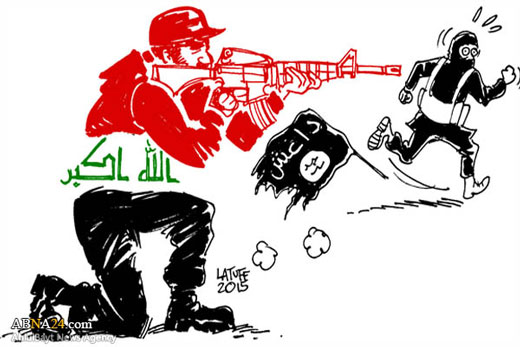 نتیجه یکپارچگی عراقی‌ها + کاریکاتور