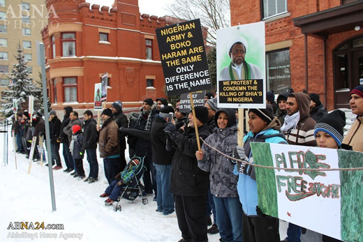 مردم کانادا فریاد آزادی شیخ زکزاکی را سر دادند + تصاویر