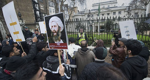 ابتکار جالب شیعیان مغرب برای اعتراض به اعدام شیخ نم