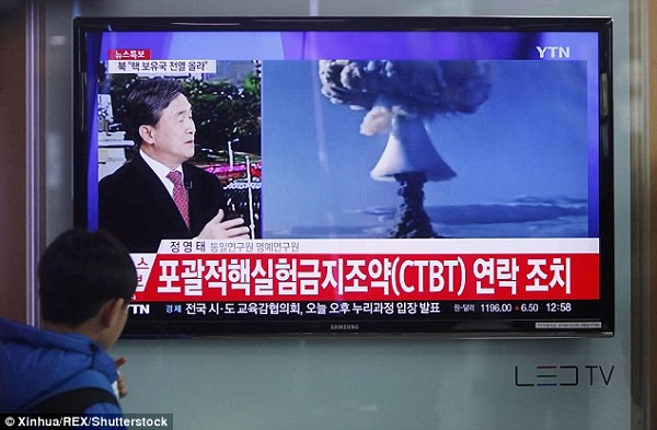 واکنش مردم کره شمالی به اعلام خبر آزمایش بمب هیدروژنی + تصاویر