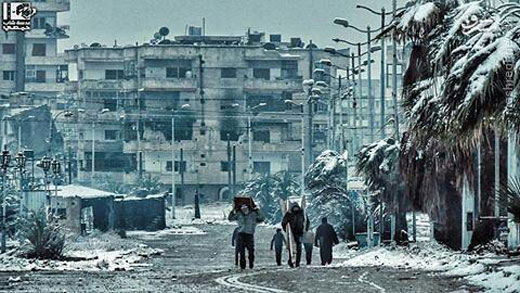 حمص؛ قبل و بعد از جنگ + تصاویر